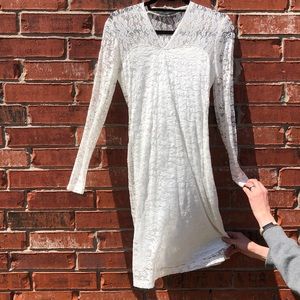 White Lace Dress New without Tags